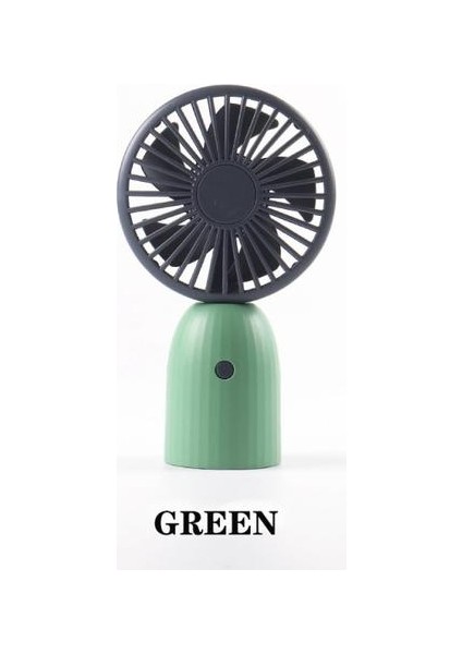 USB Mini Fan Öğrenci Kız Taşınabilir Ev Seyahat Pocket Fan Şarj Mini Masaüstü El Fan (Yurt Dışından)