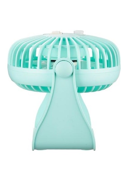 Mini USB Fan Elektrikli Taşınabilir Hava Soğutma Fanları 2 Hız Ayarlanabilir Klip Masası Ev Ofis Fan El Küçük Pocket Fan (Yurt Dışından)