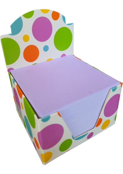 Renkli Küp Not Kağıdı 9 x 9 cm