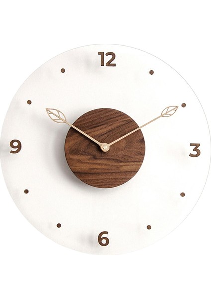Yuvarlak Ahşap Duvar Saati Büyük Duvar Saati (Yurt Dışından)