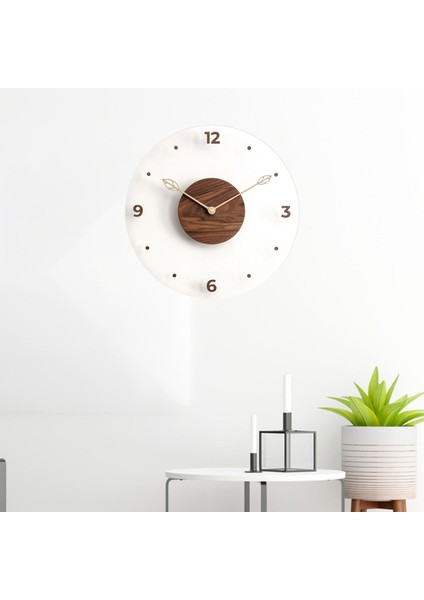 Yuvarlak Ahşap Duvar Saati Büyük Duvar Saati (Yurt Dışından) indirimleri