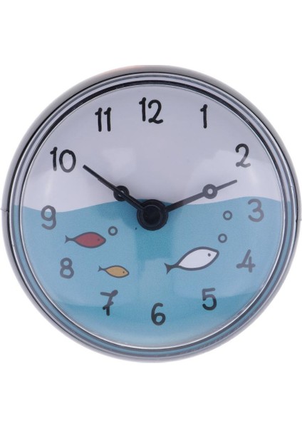 4 Parça Su Nem Geçirmez Mini Duş Banyo Saati Yeşil Siyah (Yurt Dışından) fiyatları