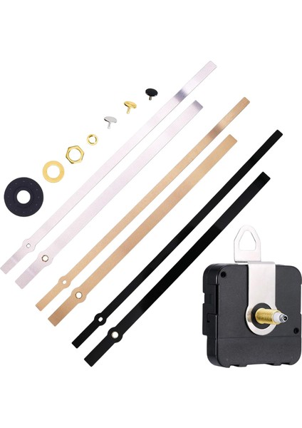 Duvar Saati Hareketi Pille Çalışan Mekanizma 3 Çift El (Yurt Dışından)