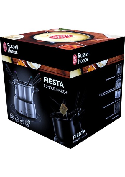 Russell Hobbs 22560-56 Fiesta 1200 W Elektrikli Fondü Makinesi