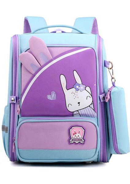 Ilkokul Çantası Iki Parçalı Sırt Çantası + Kalemlik Seti (Yurt Dışından)