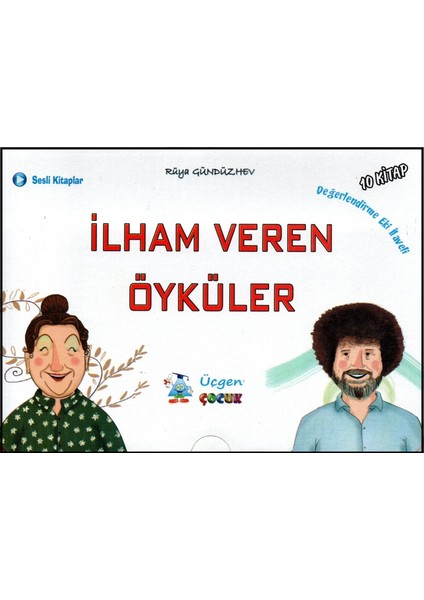 Üçgen Yayıncılık 4. Sınıf Hikaye Kitabı Seti Ilham Veren Öyküler Serisi 10 Kitap Set