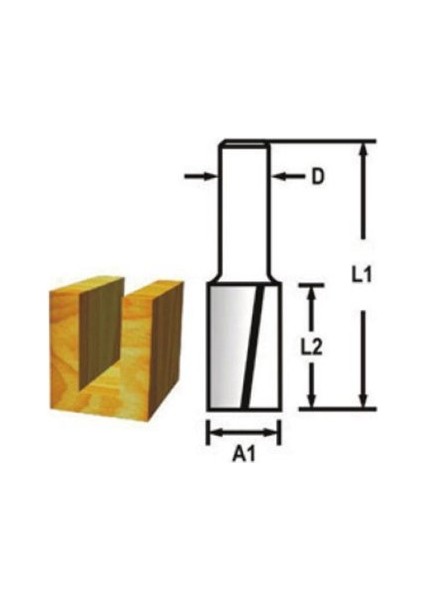 TH14403 Kanal Açma Bıçağı (8mm) fırsatları
