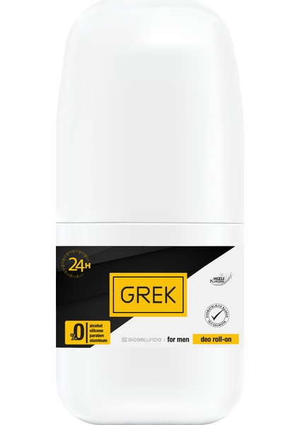 Grek Deo Doğal Içerikli Erkek Roll On 50 ml