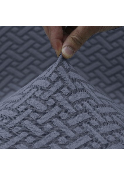 Tuğla Desen Sandalye Kılıfı Yıkanabilir Likralı Esnek Lastikli Sandalye Örtü fırsatları