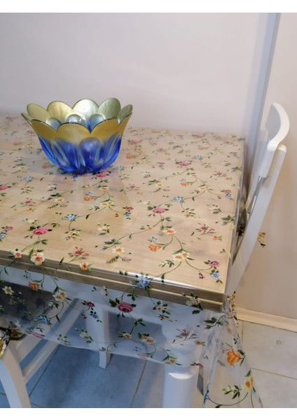 Elyaflı Pvc Muşamba - Desenli Silinebilir Masa Örtüsü fırsatları