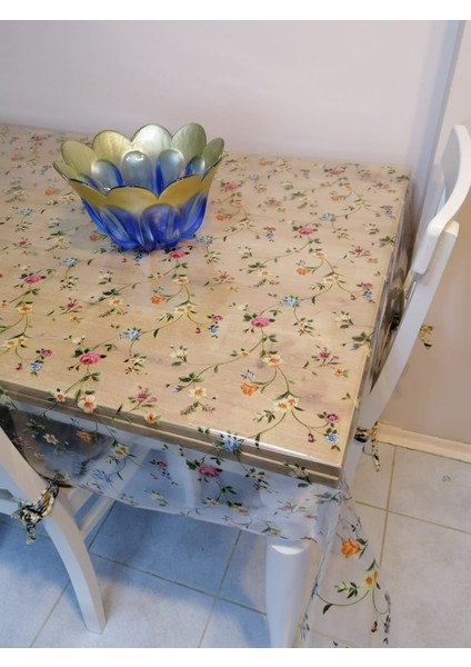 Başak Ev Tekstili Şeffaf 0.018 Mm Pvc Muşamba - Desenli Silinebilir Şeffaf Masa Örtüsü indirimleri