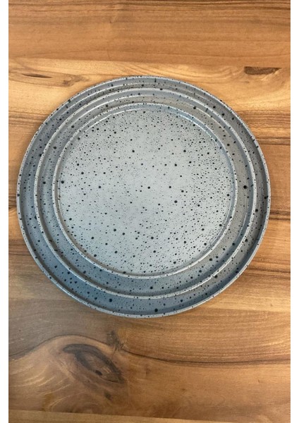 Rotondo Servis ve Pasta Sunum Tabağı Takımı 20 cm + 24 cm + 28 cm 3'lü
