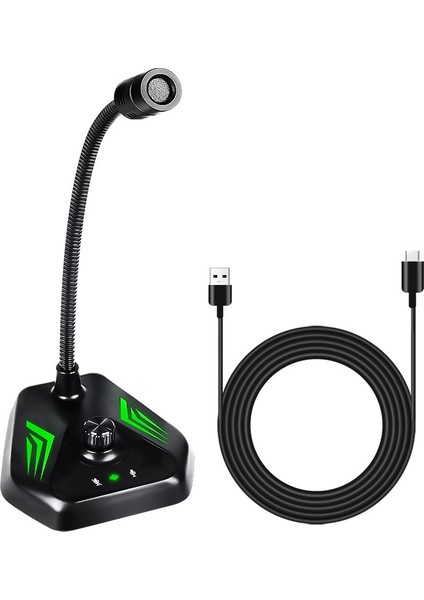 Rgb Lambası Mikrofon (Yurt Dışından)
