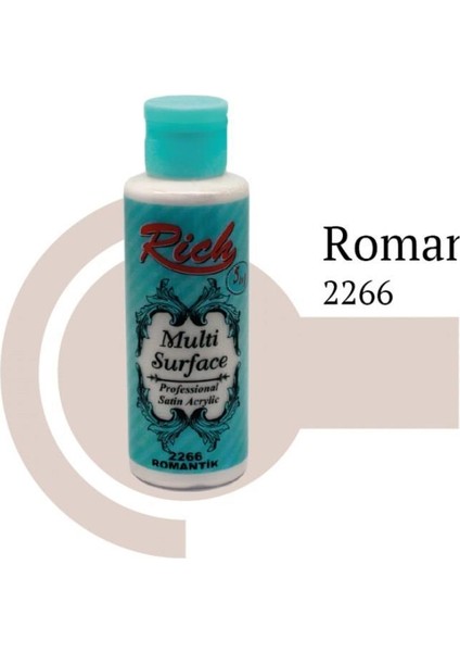 Rich Multi Surface 2266 Romantik Akrilik Boya 130 cc