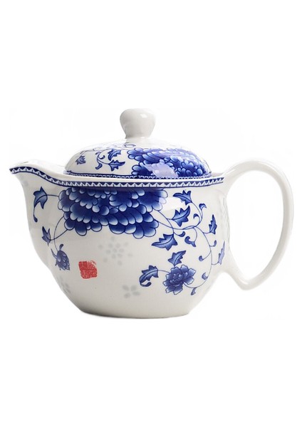 Mavi ve Beyaz Porselen Çaydanlık, Nefis Seramik Çaydanlık Su Isıtıcısı, Kung Fu Çay Seti, Porselen Teaware Çiçek Çay Potu | Çin Mavi | Çin Mavi Whitechinese Porselen Pot (Yurt Dışından)