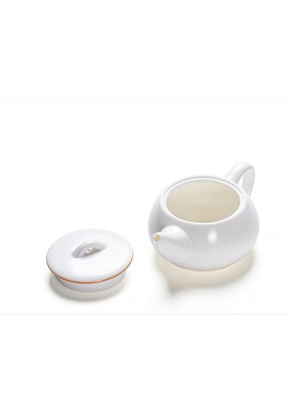 Seramik Çaydanlık Beyaz Su Isıtıcısı Çin Çaydanlık Porselen Teaset | Teaset (Yurt Dışından) modelleri