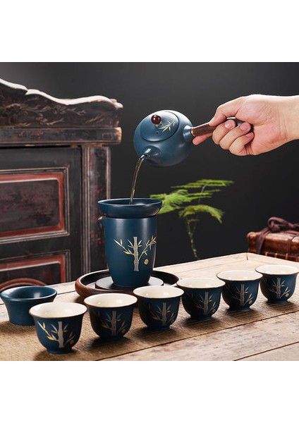 Çanak Çömlek Seramik Çaydanlık Su Isıtıcılar Çay Bardağı Porselen Çince Kung Fu Çay Seti Drinkware | Çaydanlıklar (Yurt Dışından)