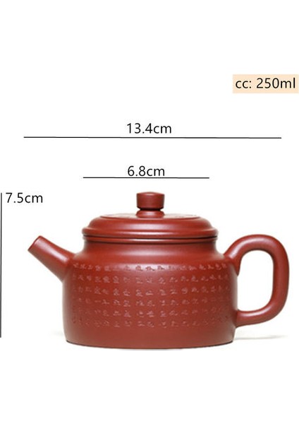 Klasik Çay Tencere Mor Kil Çaydanlık Ham Ore Dahongpao Su Isıtıcısı El Yapımı Butik Çay Seti Hediyeler | Çaydanlıklar (Yurt Dışından) modelleri
