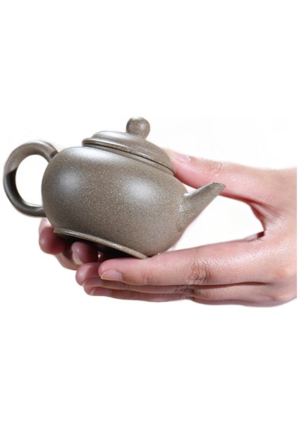 Yixing Butik Mor Kil Çaydanlık Topu Şekilli Demlik Çay Potu Ham Ore Güzellik Su Isıtıcısı El Yapımı Zisha Çay Seti Özelleştirilmiş | Çaydanlıklar (Yurt Dışından)