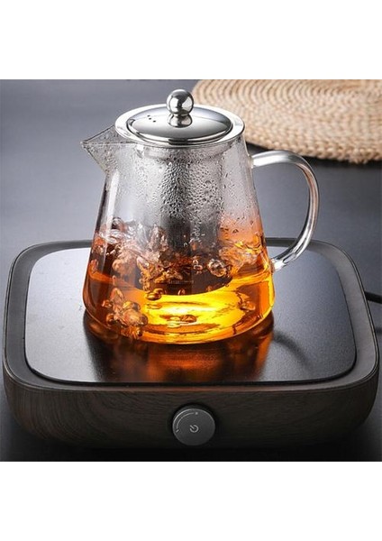 Isıya Dayanıklı Yüksek Borosilikat Cam Çaydanlık Paslanmaz Çelik Filtre Ofis Çay Demlik Pot Oolong Puer Su Isıtıcısı Kahve Makinesi | Çaydanlıklar (Yurt Dışından) modelleri