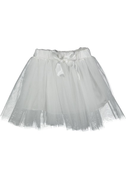 Kız Çocuk 23 Nisan Beyaz Tütü Etek