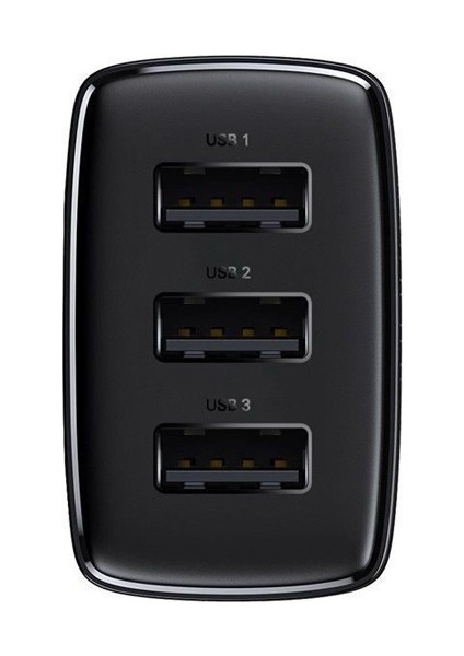 Kompakt 3 USB Portlu 17W Hızlı Şarj Başlığı Adaptörü CCXJ020101