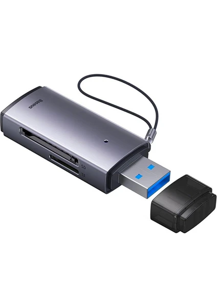 Lite Series Usb-A Sd-Microsd Hafıza Kart Okuyucu Dönüştürücü Adaptör WKQX060013