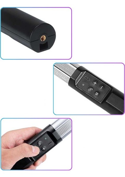 Tb-40 Rgb LED Tüp Işık (Uzunluk: 40 cm modelleri