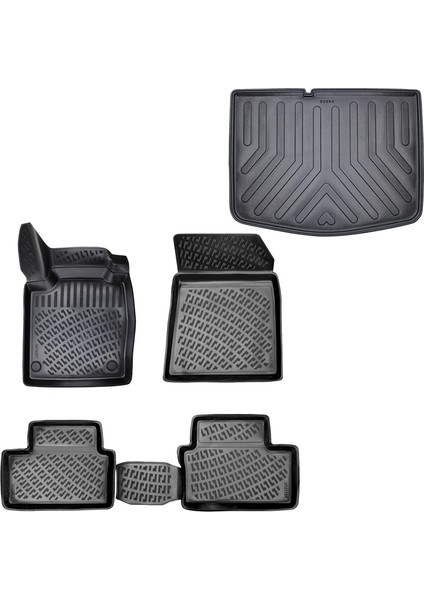 Nissan Juke 3D Paspas + Bagaj Havuzu 2020 Sonrası