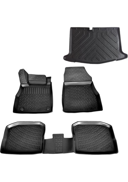 Nissan Micra 3D Paspas + Bagaj Havuzu 2019 Sonrası