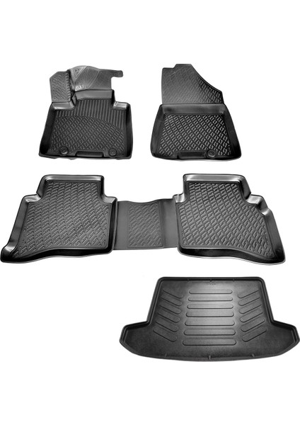 Tucson 3D Havuzlu Paspas+Bagaj Havuzu 2015-2020 Arası