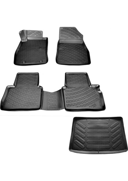 Juke 3D Havuzlu Paspas+Bagaj Havuzu Alt 2015-2020 Arası