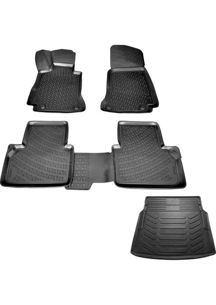 Mercedes W213 3D Havuzlu Paspas+Bagaj Havuz Rampalı 2016 Sonrası