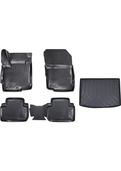 Eclipse Cross 3D Havuzlu Paspas+Bagaj Havuzu 2018 Sonrası