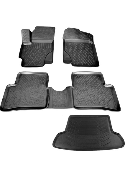 Accent Era 3D Havuzlu Paspas+Bagaj Havuzu 2005-2012 Arası