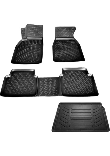 Megane 2 Hb 3D Havuzlu Paspas+Bagaj Havuzu 2004-2010 Arası