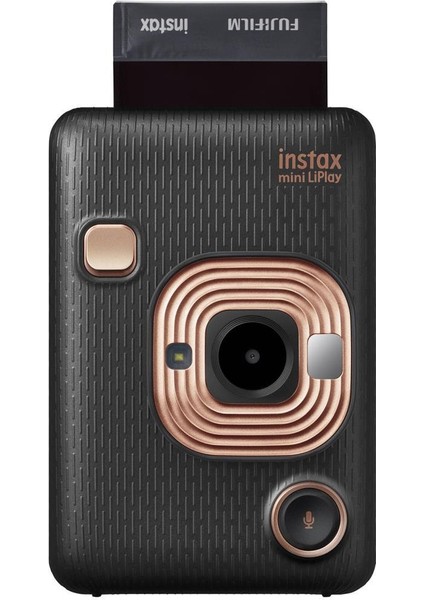 Fujıfılm - Instax Mini Siyah Lıplay Stone Fotoğraf Makinesi fırsatları