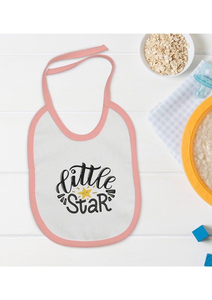 Kids Pembe Bebek Mama Önlüğü - Model 7