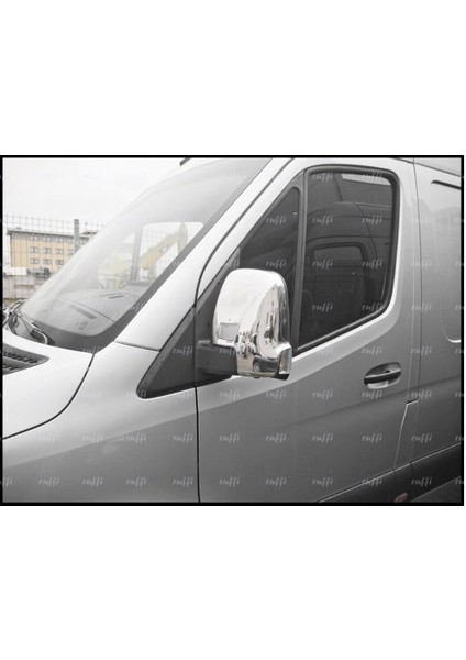 Mzm Oto Dizayn Mercedes Sprinter W907 Krom Ayna Kapağı 2 Prç. 2018 Ve Üzeri Paslanmaz Çelik