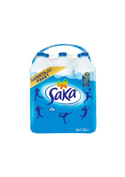 Doğal Mineralli Su 6x1,5 L