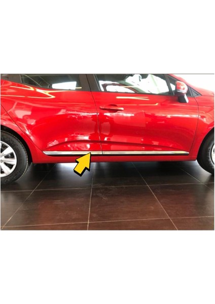 Renault Clio 5 Hb Krom Yan Kapı Çıtası 4 Kapı 2020 P.Çelik