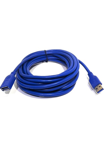 5 Metre USB 3.0 Uzatma Kablosu 5mt USB Dişi Erkek Kablo 5m USB Extansion Usb3.0 Af Uzatma