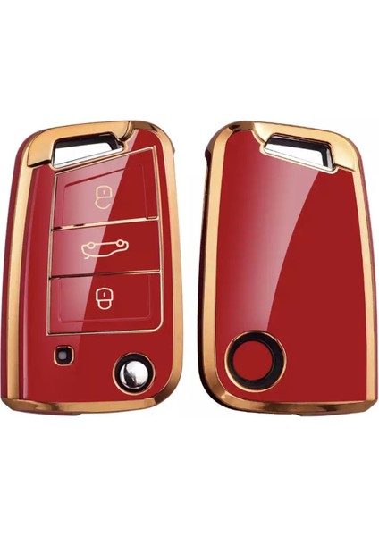 Skoda Octavia Anahtar Kılıfı Sustalı Model