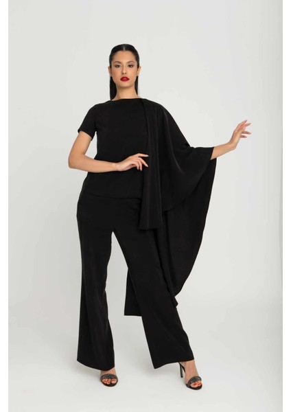 Özel Tasarım Şal Omuzlu Özel Kumaşlı Kısa Kol Kadın Bluz ROYAL01 modelleri