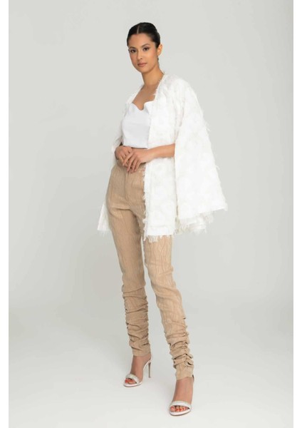 Özel Tasarım Çizgili Bol Paça Kadın Pantolon SWANKY11 modelleri