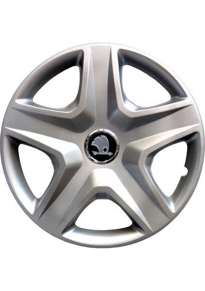 Kırılmaz Skoda 15'' Inç Jant Kapağı 4 Adet 1 Takım 2010