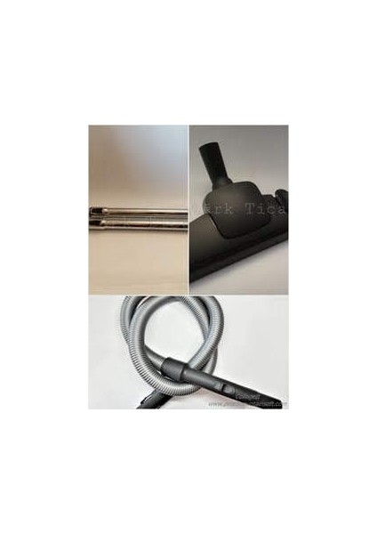 Arçelik S 6355 3 Lü Hortum Seti-Emici Fırça-Hortum-Metal Borusu