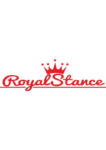 Royal Stance Oto Sticker Araba Cam Sticker