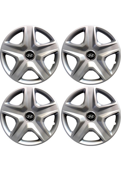 Hyundai 15'' Inç Jant Kapağı 4 Adet 1 Takım 2010