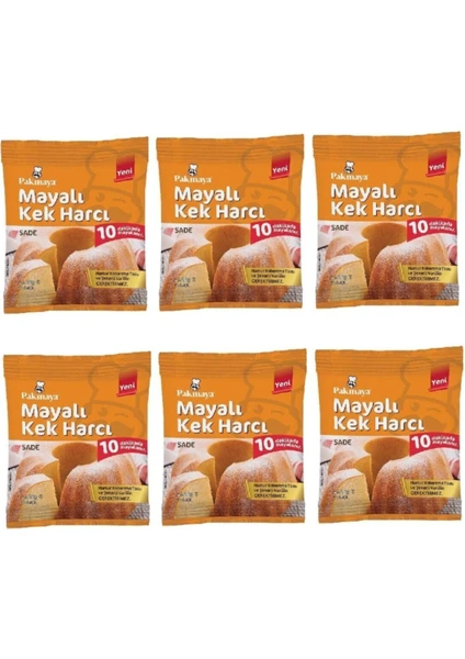 Mayalı Kek Harcı Sade 28 gr 6'lı